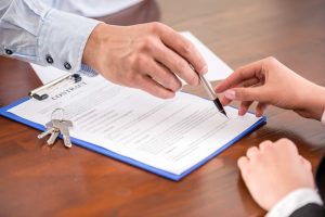 Signing Real Estate Contract