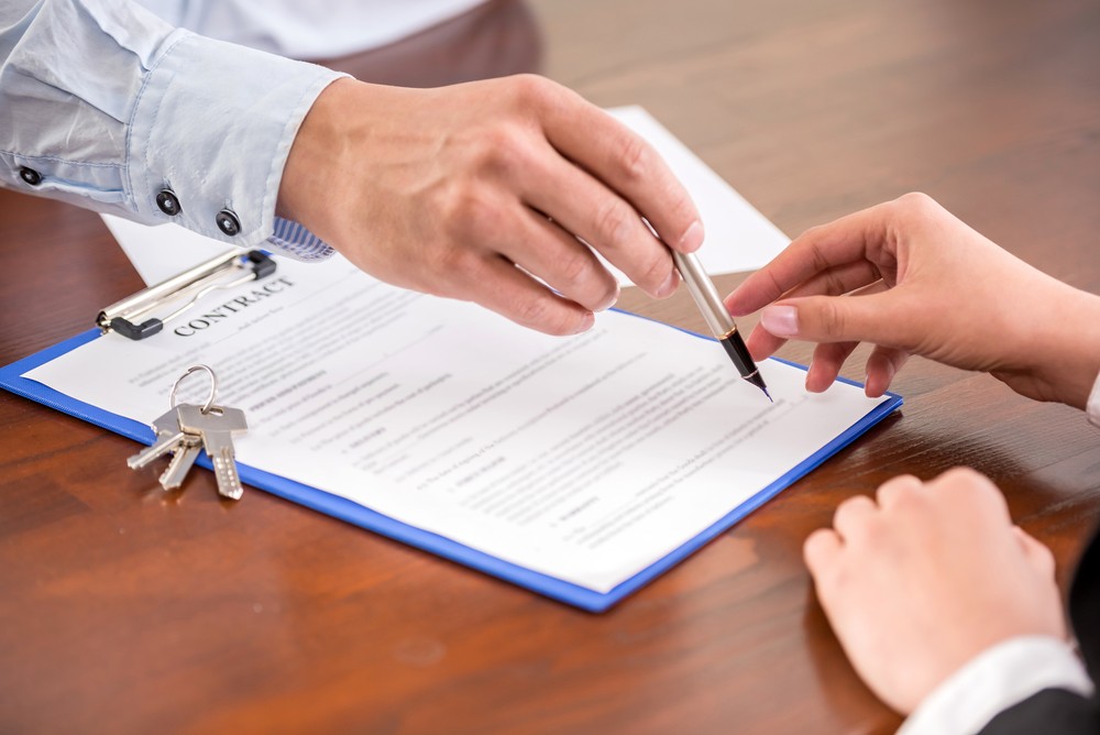 Signing Real Estate Contract