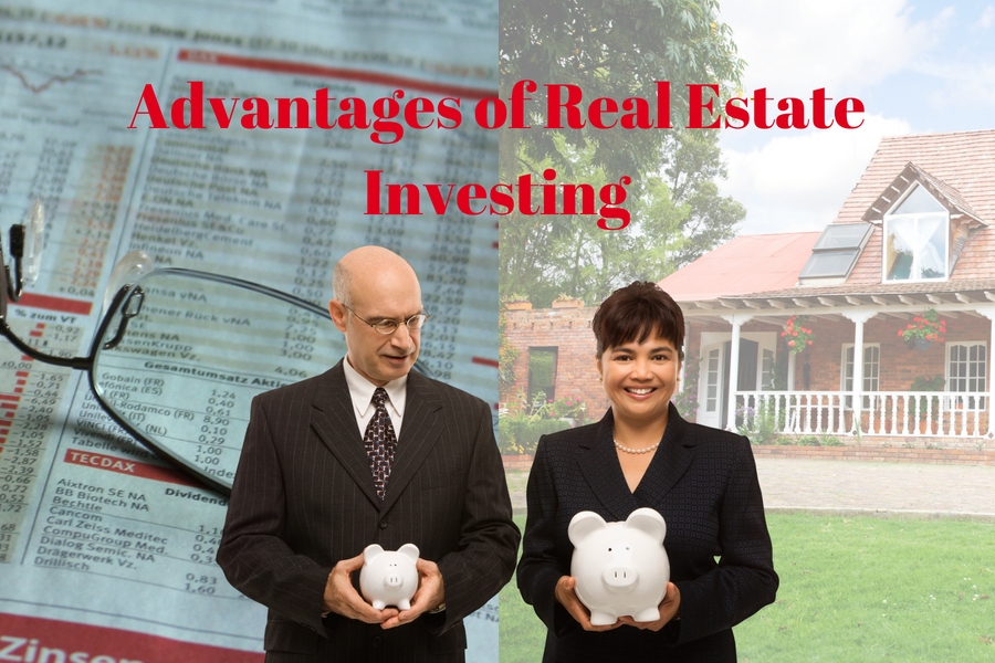 Advantages of investing in real estate over stocks